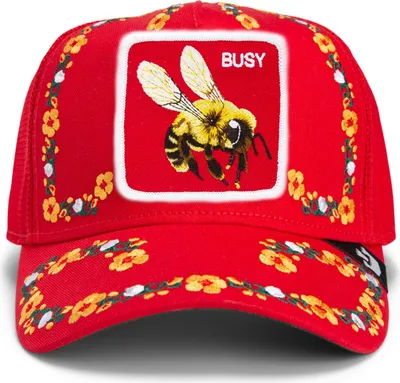 Produktbild von Goorin Bros. Trucker Cap - Smell the Flowers - Flora Fauna Red