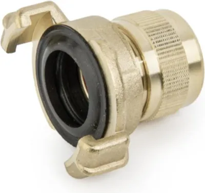 Imagen del producto de Adaptador rápido Bradas, manguera de transición, conector de manguera GEKA 1/2" - 5/8", conector de tipo "garra" BR-GK12, modelo 4658