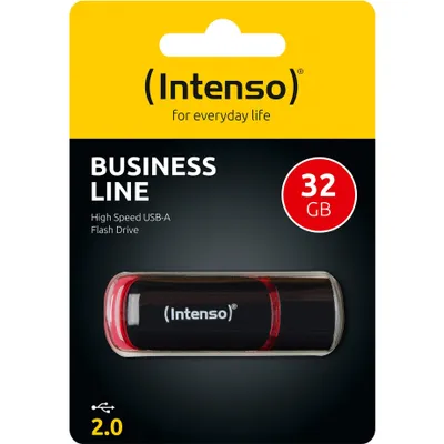 Obrázek produktu pro Intenso 32 GB USB 2.0 Flash disk - červený, černý
