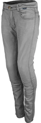 Produktbild von GMS Rattle Slim Damen Motorradjeans, grau, 32