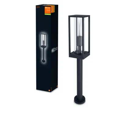 Produktbild von LEDVANCE ENDURA Frame, Außensockel-/Pfostenbeleuchtung, Grau, Aluminium, Glas, IP44, Eingang, Fassade, Pfad, Terrasse, IK03