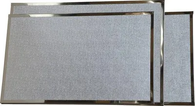 Produktbild von Hitzeschutzplatte Bertrams 100x50 cm silber