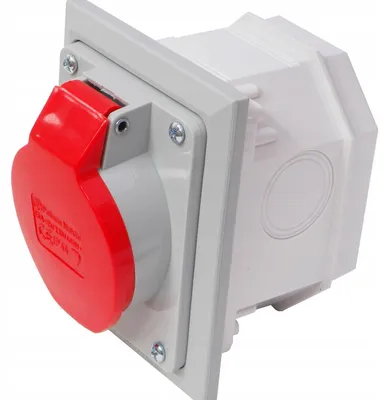 Produktbild von TAREL Unterputz Starkstrom-Steckdose 5-polig 16A IP44 2622-420