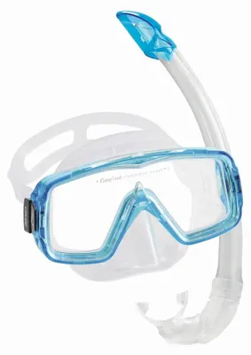 Zdjęcie produktu dla Zestaw do snorkelingu Cressi Sirena & Mexico, kolor niebieski, jeden rozmiar