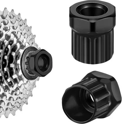 Produktbild von Mountainbike freewheel entferner Werkzeug - 2 Stück - schwarz - Fahrrad Zubehör und Kassetteneinstellung Werkzeug