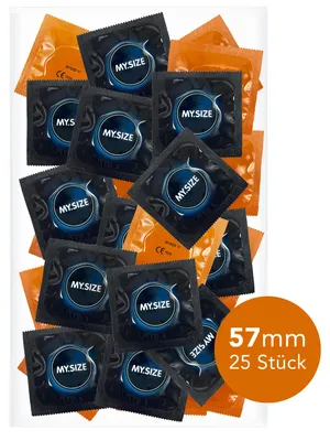 Zdjęcie produktu dla Prezerwatywy MY.SIZE 57 mm, 25 sztuk w opakowaniu, prezerwatywy, prezerwatywy dla mężczyzn, prezerwatywy, prezerwatywy Mysize, prezerwatywy dla mężczyzn