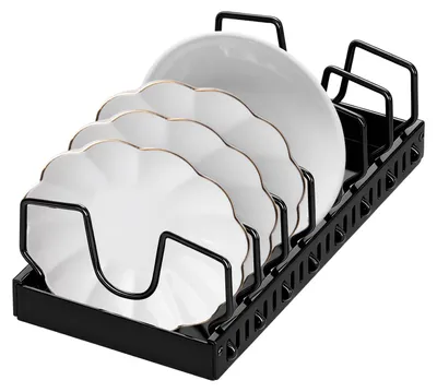 Immagine prodotto di Organizzatore regolabile per pentole e coperchi da cucina