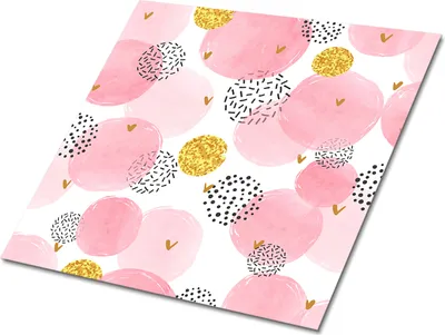 Produktbild von Selbstklebende Platten 30x30 cm Wandpaneele 9 Stück im Set Wanddeko - Dots
