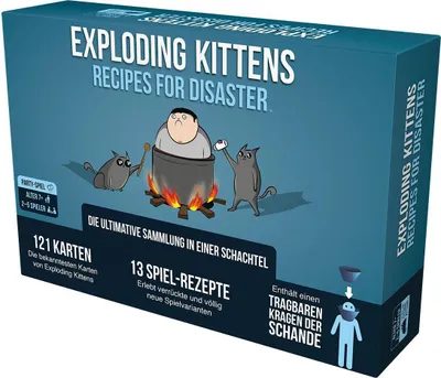 Produktbild von Exploding Kittens Recipes for Disaster