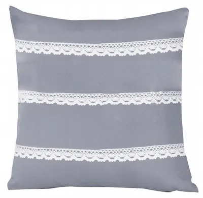 Produktbild von Eurofirany Dekorative Kissenhülle 45x45 cm Grau