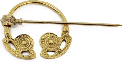 Produktbild von Fibel Goldsborough Frühmittelalter Messing 6,5 cm