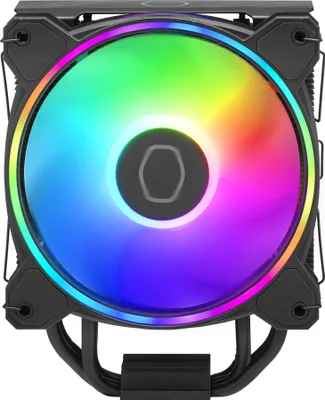 Produktbild von Cooler Master Hyper 212 Halo CPU-Kühlkörper 4 Aluminium-Rohre Schwarz ARGB