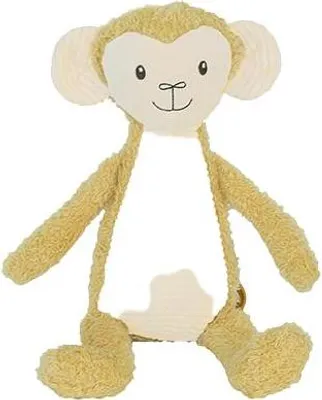 Zdjęcie produktu dla Happy Horse przytulanka małpka Mano 36cm żółta - miękka pluszowa zabawka