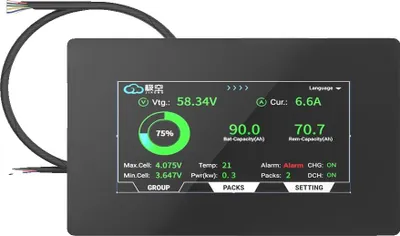 Image de Écran LCD, écran 4,3 pouces, interface utilisateur personnalisable, JK-LCD43-TTL-P
