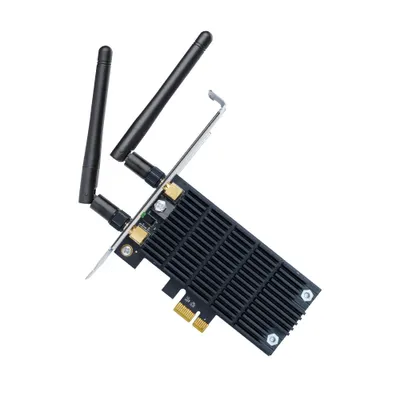Obrázok produktu pre TP-Link Archer T6E, Interný, Bezdrôtový, PCI Express, WLAN, 867 Mbit/s, Čierna