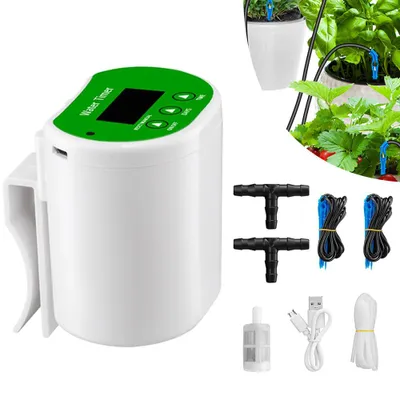 Image de Système d'arrosage automatique avec minuterie pour plantes en pot et plantes d'intérieur