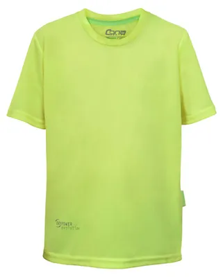 Image de Cona Sports - T-shirt « Evolution Tech » pour enfants LT3445 (152-158) (jaune fluo)