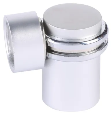 Image de Butoir de sol aluminium magnétique finition argent - DMBT14
