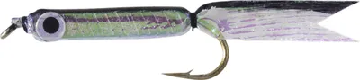 Produktbild von Silver Minnow Lure schwarz 3 Stück 4,5cm Forellenköder