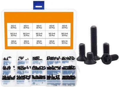 Image de Jeu de vis pour ordinateur portable - Jeu de 15 pièces
