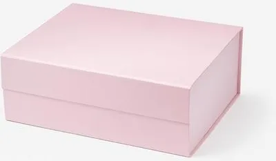 Image de Coffret cadeau magnétique rose 330 x 255 x 115 mm (dimensions extérieures) A4 Coffret élégant