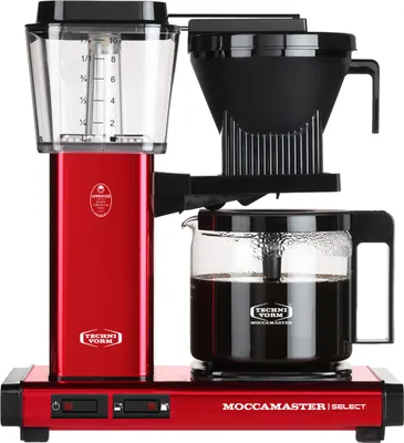 Obrázek produktu pro Moccamaster Kbg Select Metalický Červený Překapávací Kávovar