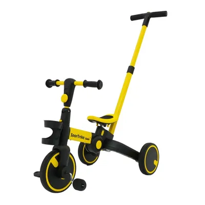 Obrázok produktu pre Detský bicykel/trojkolka Happy Bike 3v1, žltý Sportrike