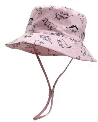 Produktbild von Kinderkleidung mit Katoen Sonnenhut - 50 cm - Uni-Kopfbedeckung für den Sommer - Kartoonprint - Regen- und Sonnenschutz mit Anpassungsmöglichkeit