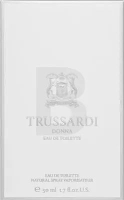 Produktbild von Trussardi Donna, Frauen, 50 ml, Nicht nachfüllbare Flasche, Zitrone, Melone, Yuzu, Jasmin, Orangenblüte, Seerose, Zedernholz, Patschuli, Sandelholz, Vanille