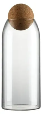 Produktbild von Glasterrarium mit Holzdeckel - 1200 ml