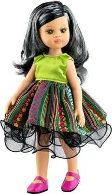Image de Paola Reina Poupée Vinyle Jouet Funky Kechu 32cm multiculturel