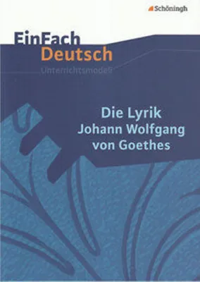 Produktbild von EinFach Deutsch Unterrichtsmodelle