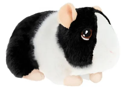 Produktbild von Keel Toys Plusch-meerschweinchen - Pluschtier - Schwarz - mit Sound - 15 cm - Plusch-meerschweinche