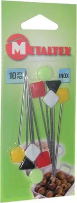 Produktbild von Los 10 Austernspieße - Metaltex