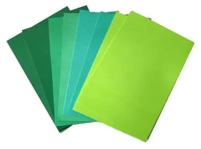Immagine prodotto di Schiuma verde 20x30 cm, 8 fogli - Galeria Hobby