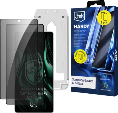 Obrázek produktu pro 2x 3mk Privzone 9H tvrzené sklo Samsung Galaxy S25 Ultra