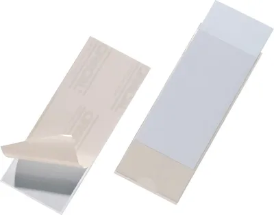 Immagine prodotto di DURABLE Busta adesiva Pocketfix® 150x58 mm, 10 pezzi, Trasparente, 807519