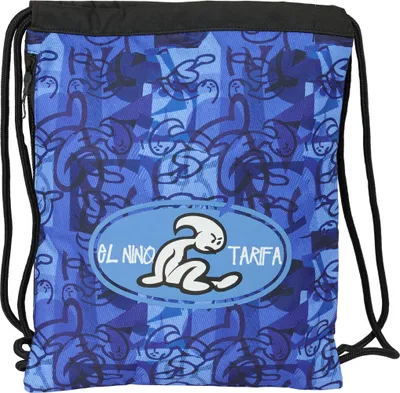 Zdjęcie produktu dla Plecak z paskami El Niño Roller Blue Black 35 x 40 x 1 cm