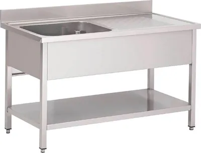 Immagine prodotto di Lavabo Gastro M, lato sinistro, lungo 160 cm
