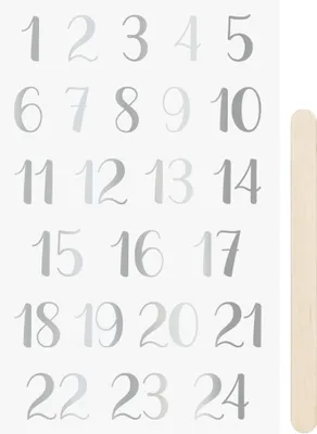 Image de Heyda 203780949 RubSticker Avent si