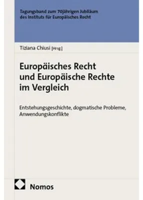 Immagine prodotto di Europäisches Recht und Europäische Rechte im Vergleich