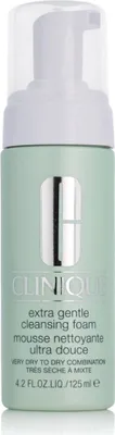 Productafbeelding van Clinique Extra Gentle Cleansing Foam reinigingsschuim voor de normale, gemengde en gevoelige huid 125 ml