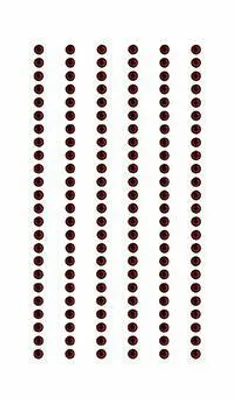 Produktbild von Rico Design Strass-Sticker, 3 mm, Rot