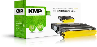 Image de KMP Noir - Compatible - Cartouche de toner (Alternative à : Brother TN2000)