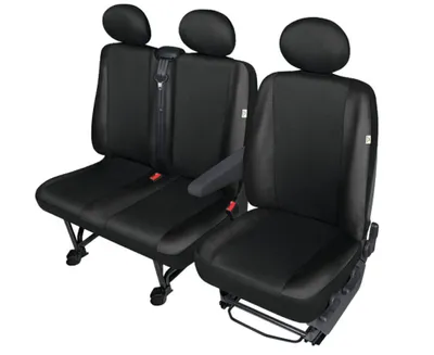 Produktbild von MERCEDES Sprinter bis 2016 Sitzbezüge Sitzschoner Set Fahrersitz + Doppelbank Front