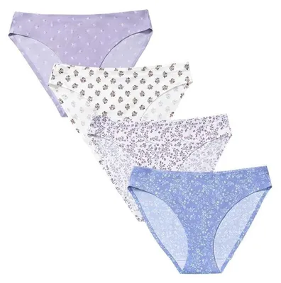 Productafbeelding van Dames Katoenen Hoge Taille Onderbroek, Zacht en Comfortabel