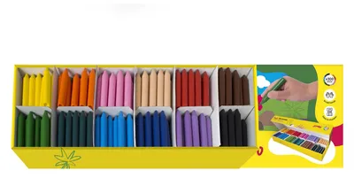 Productafbeelding van JOVI 989 JOVI Wax Crayons Jumbo Wachsmalstifte farbsortiert, 300 St.