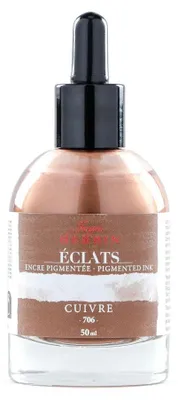 Produktbild von Tinte pigm. eclats 50ml kupfer