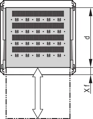 Immagine prodotto di SCHROFF 19 "FA AUS C 700 VOL 7035 - Accessori per rack
