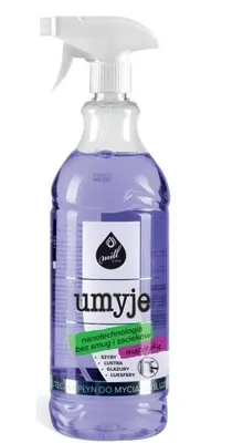 Zdjęcie produktu dla Mill Clean Umyje płyn do mycia szyb, luster i glazury o zapachu maciejki 1,22 l